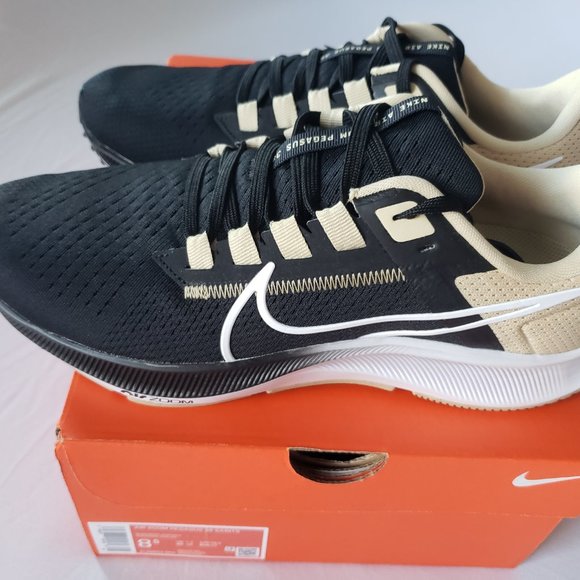 Nike Air Zoom Pegasus 38 New Orleans Saints Shoes Size M 8.5/ W 10 - Picture 3 of 12